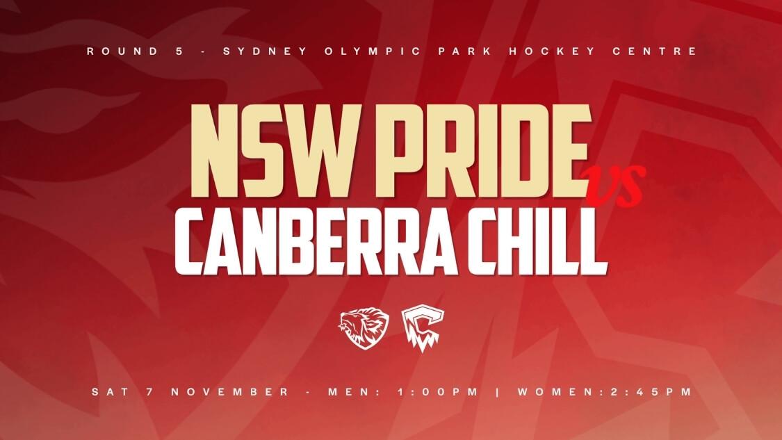 Hockey One - Round 5: NSW Pride vs Canberra Chill