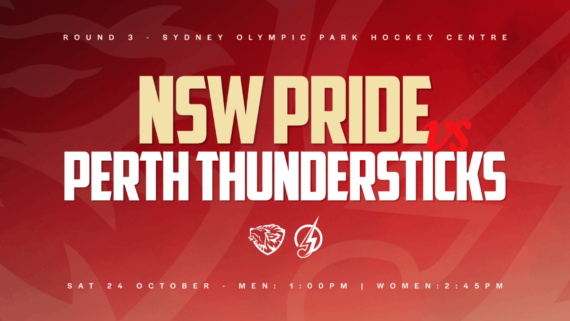 Hockey One - Round 3: NSW Pride vs Perth Thundersticks